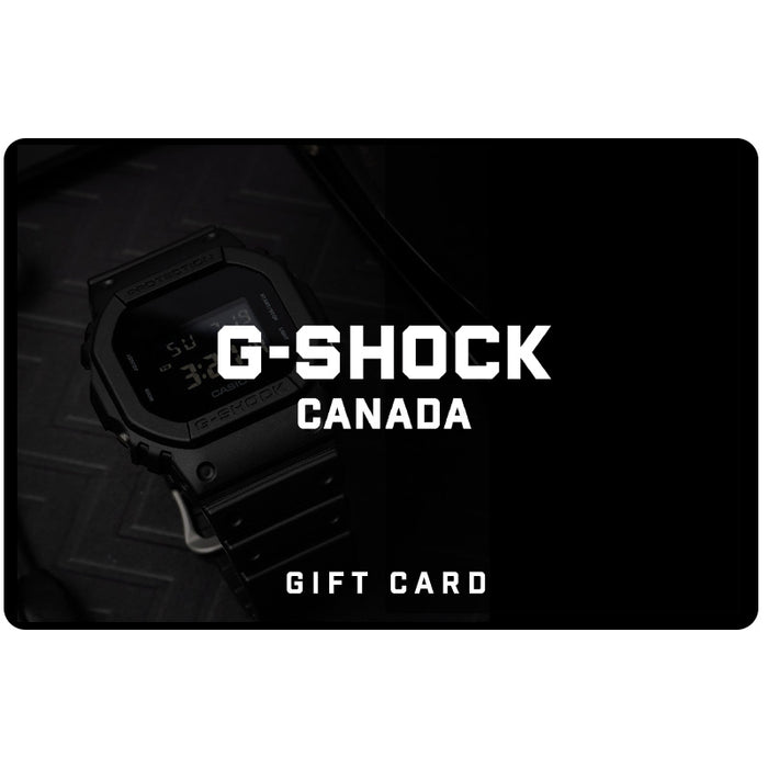 G-Shock Canada E-Gift Card