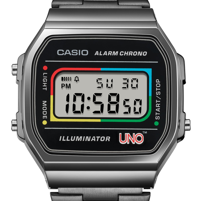 CASIO VINTAGE A168WEUC-1A UNO LIMITED EDITION Watch