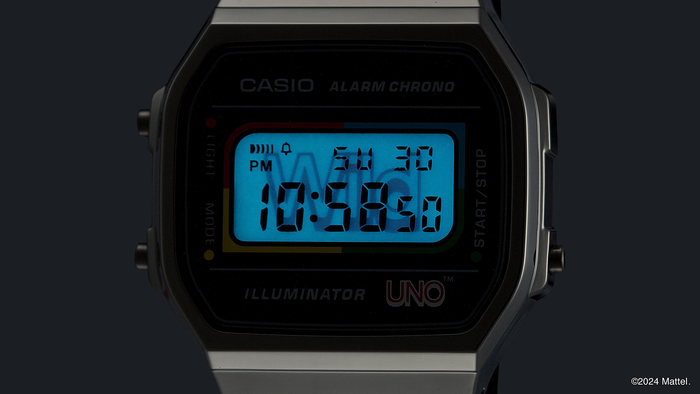 CASIO VINTAGE A168WEUC-1A UNO LIMITED EDITION Watch