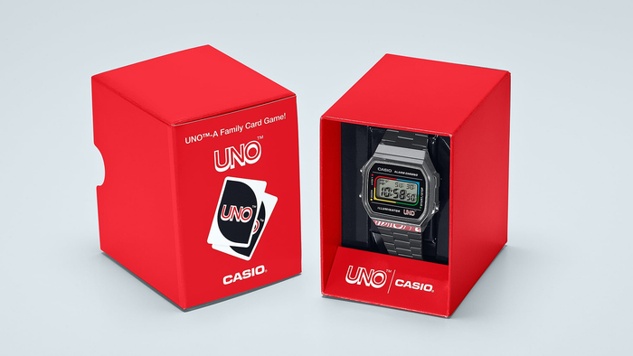 CASIO VINTAGE A168WEUC-1A UNO LIMITED EDITION Watch