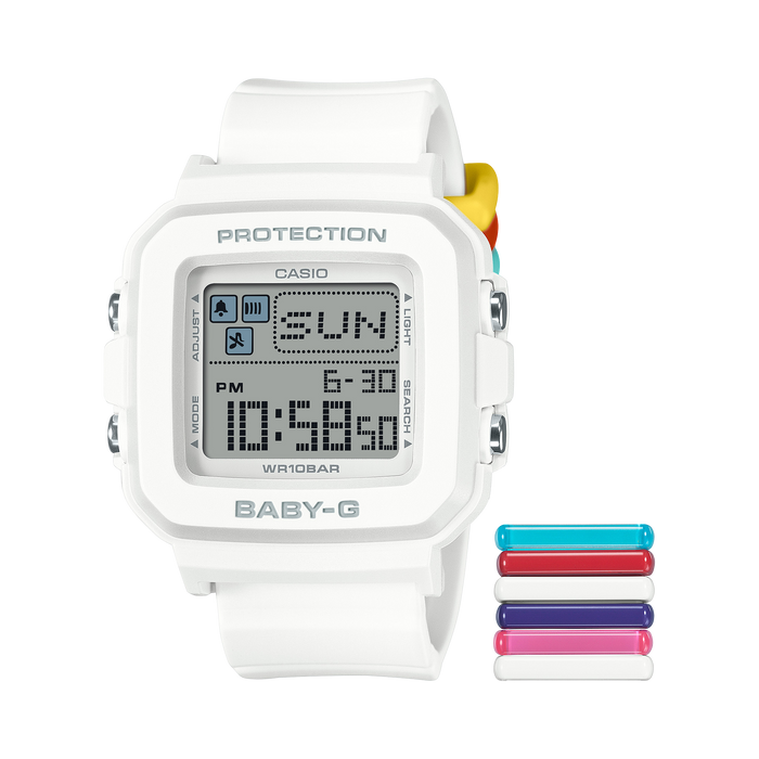 Baby g transparent watch best sale