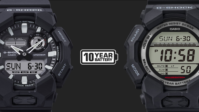 G shock battery cost best sale