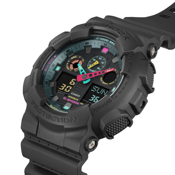 G Shock Analog Digital GA 100 Series Quartz Men s Watch GA100MF 1A