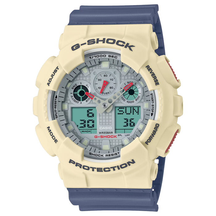 G-SHOCK GA100PC-7A2 Vintage Color Series Watch