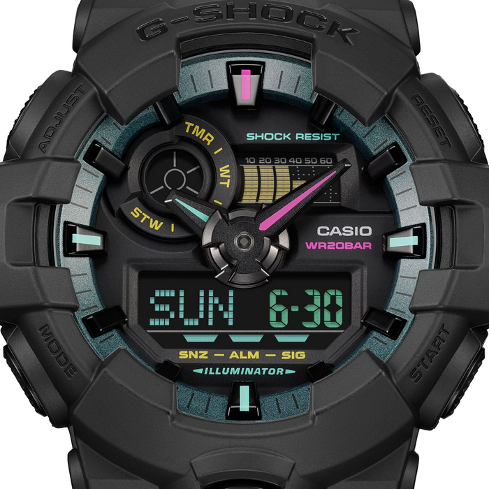 Casio G shock Ga 700mf 1aer Watch Black