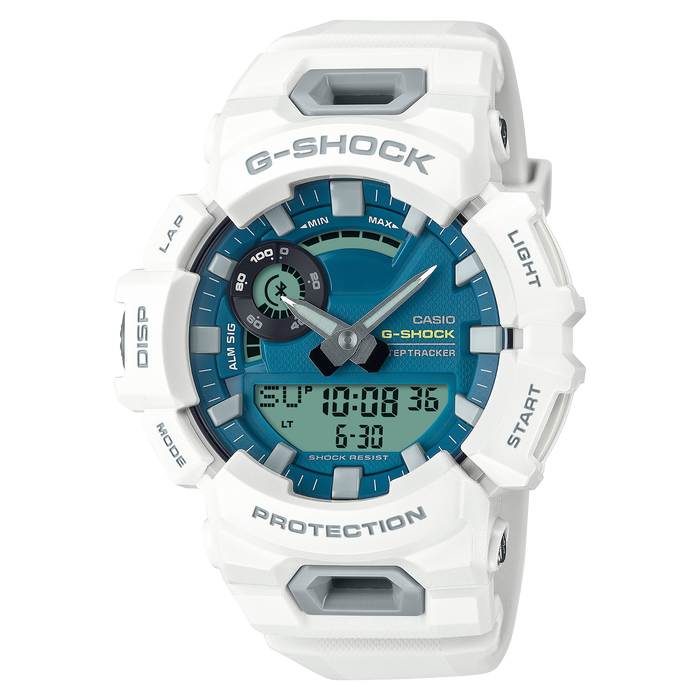 G shock watches white and blue hotsell