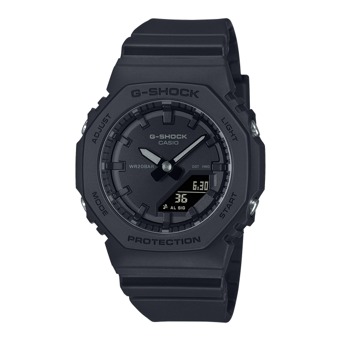 G shock watch black and white best sale