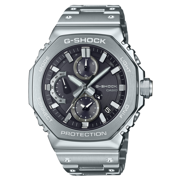 G shock transparent black best sale