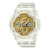 G-SHOCK GMAS120SG-7A Transparent Gold Women's Watch