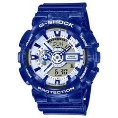 G-SHOCK GA110BWP-2A Blue Porcelain Watch