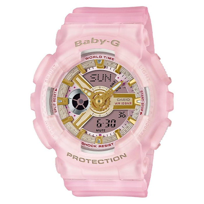 gshock BA110SC-4A baby g womens transparent watch