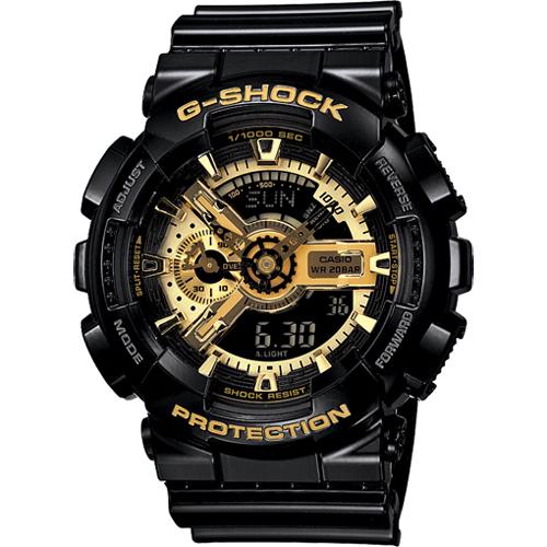gshock GA110GB-1A gold mens xlarge watch