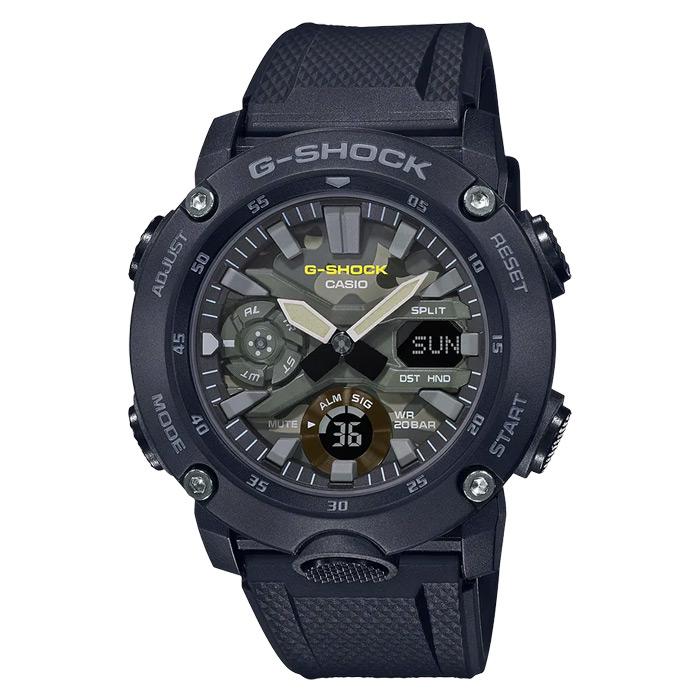 gshock GA2000SU-1A utility color mens carbon core watch