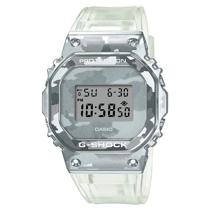 gshock GM5600SCM-1 camo mens transparent watch