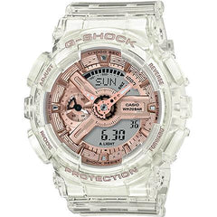 gshock GMAS110SR-7A skeleton series womens transparent watch