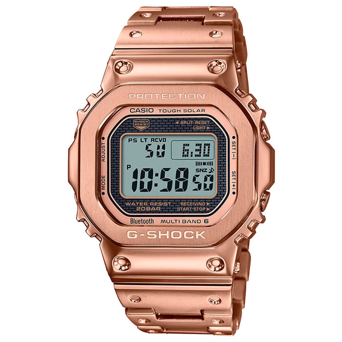 G-Shock GMWB5000GD-4 full metal mens rose gold watch